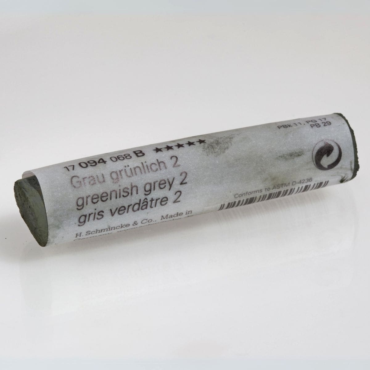 Pastel Seco Schmincke Extra Soft 094 B Greenish Grey 2